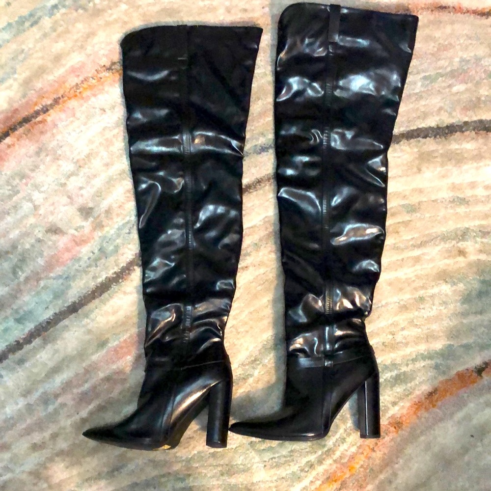 Thigh high misguided boots